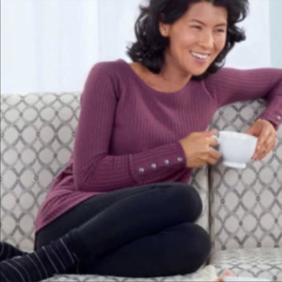 Chaser Long Sleeve Waffle Weave Thermal Tee - Picture 6 of 8